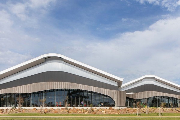 Yawa Aquatic Centre front view