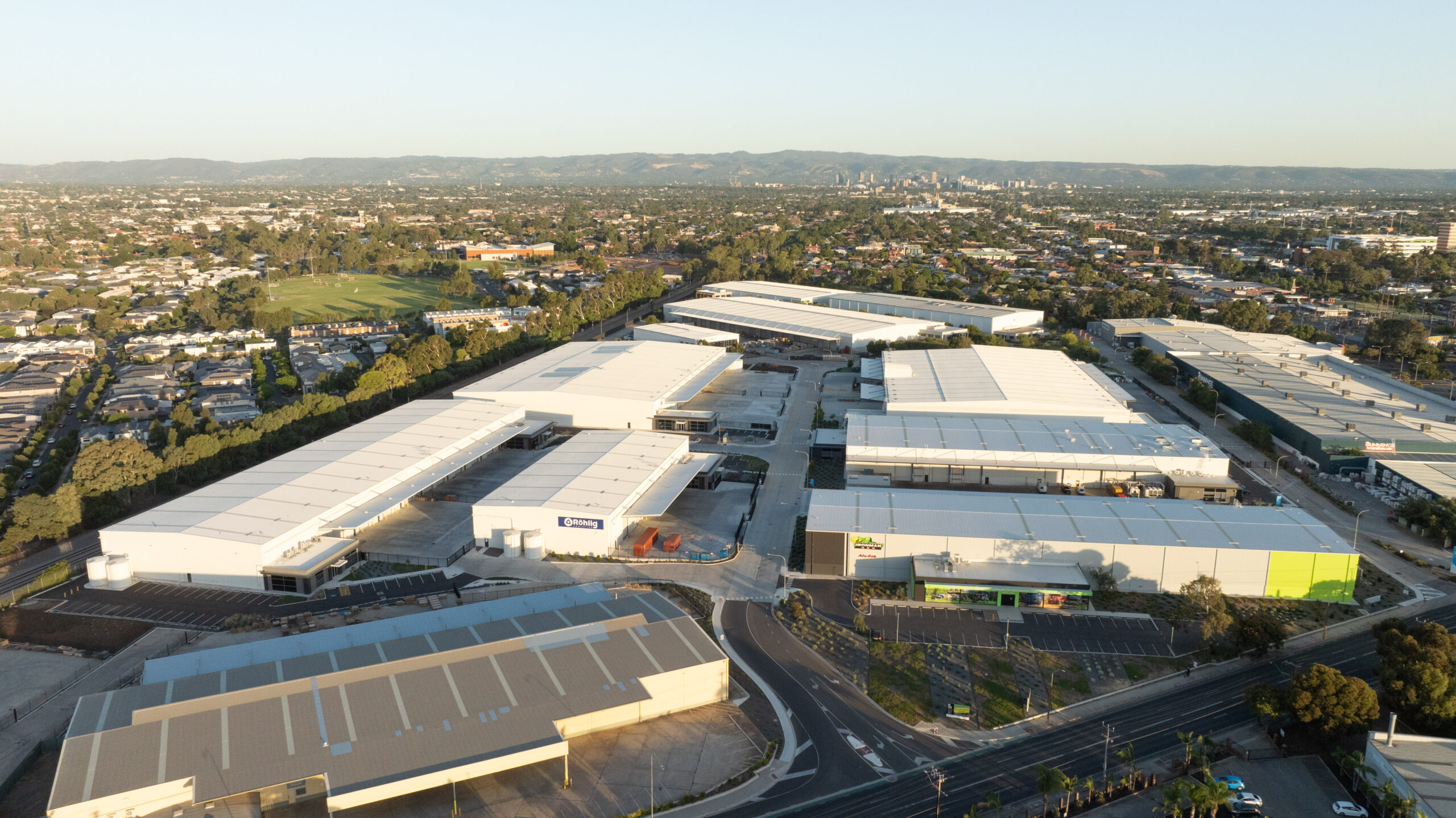 Aerial view of CSIE